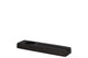 Tile Holder Black With T-light Holder 21x6x3cm