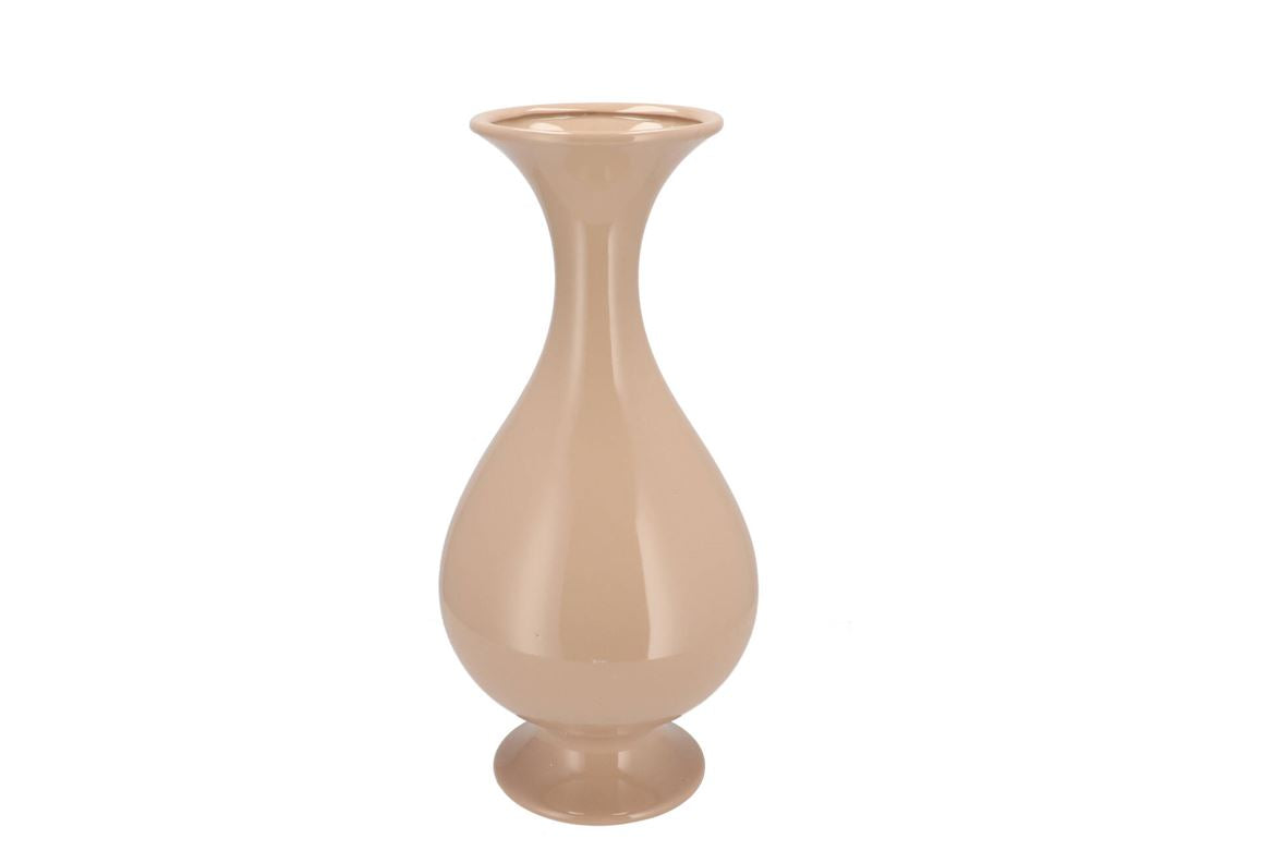 Mia Sand Vase Neck Trumpet 18x18x38cm