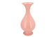 Mia Pink Vase Neck Trumpet 21x21x45cm