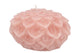 Candle Dahlia Old Light Pink 15x10cm
