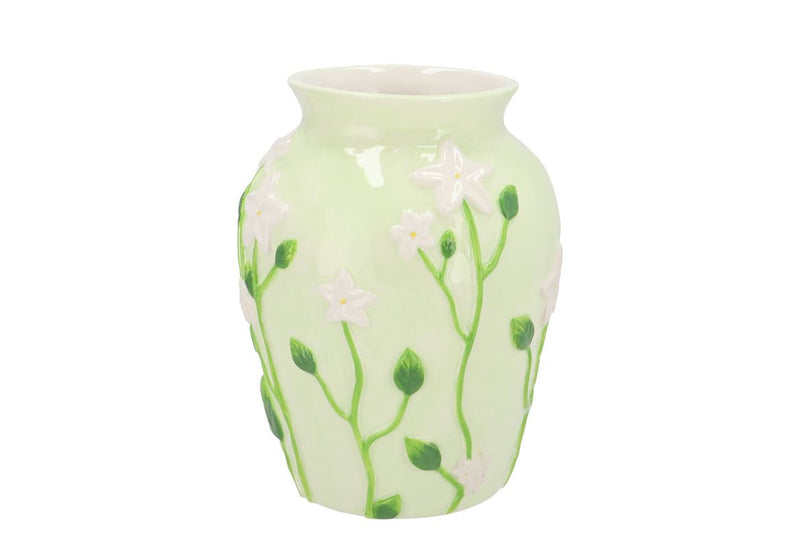 Flair Dreamy Light Green Vase Flower 17x17x22cm
