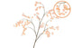 Silk Bellflower Salmon 130cm