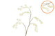 Silk Bellflower White 88cm