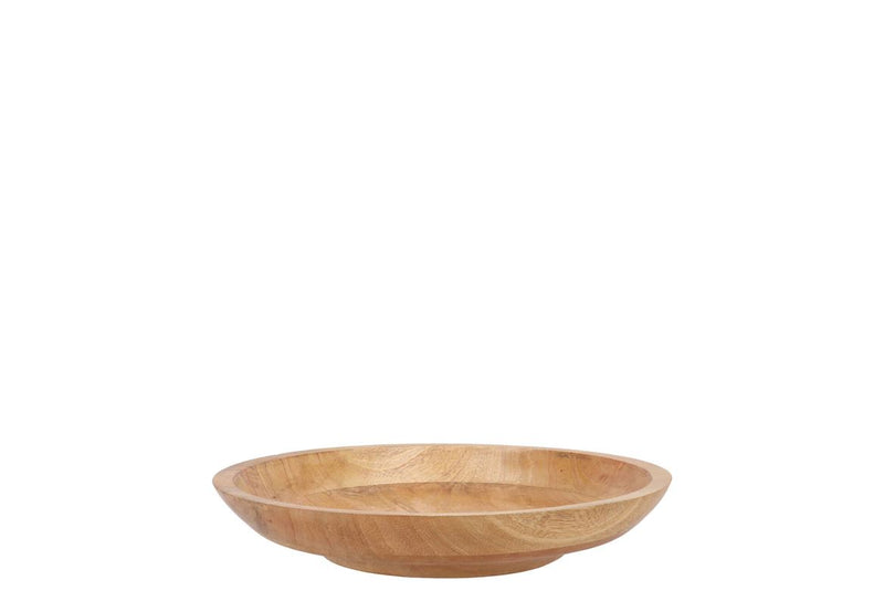 Mumbai Wooden Bowl 25x7cm