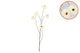 Silk Zinnia White 106cm