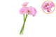 Silk Flowers Ass Light Purple 23cm P/1