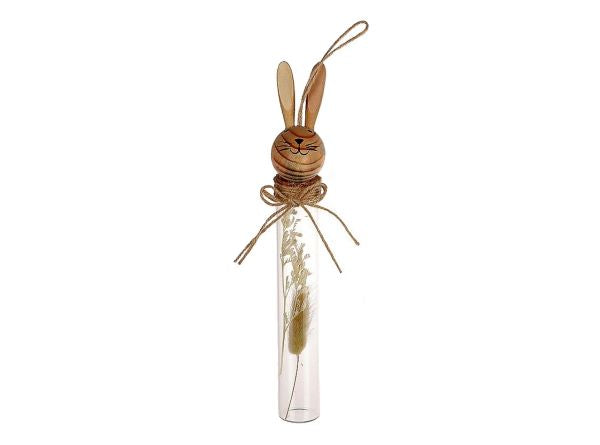 Hanger Bunny Tube Flower L25w3.5h5