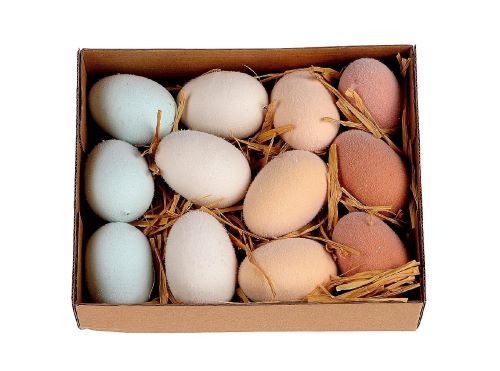 Egg Flocked 12pc