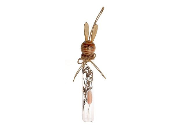 Hanger Bunny Tube Flower L25w3.5h5