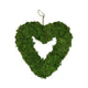 Heart Reindeer Moss L30w30h5